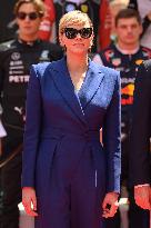 NO TABLOIDS - Princely Family Attends Monaco GP