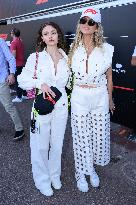 Heidi And Leni Klum Attend Monaco GP