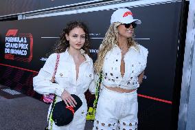 Heidi And Leni Klum Attend Monaco GP