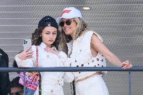 Heidi And Leni Klum Attend Monaco GP