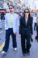 Izabel Goulart And Kevin Trapp At Monaco GP
