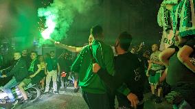 Celebrations In Athens For Panathinaikos' Euroleague Championship