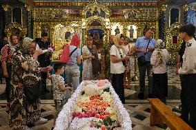 Funeral of 4yo girl fatally wounded in April 29 Russian missile attack in Odesa