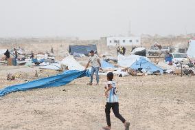 Tent Compound In Khan Yunis - Southern Gaza