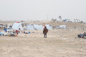 Tent Compound In Khan Yunis - Southern Gaza