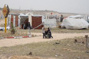 Tent Compound In Khan Yunis - Southern Gaza