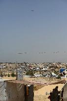 Tent Compound In Khan Yunis - Southern Gaza