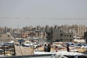 Tent Compound In Khan Yunis - Southern Gaza