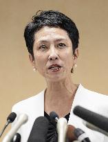 Opposition lawmaker Renho to run for Tokyo governor