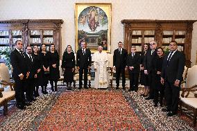Pope Francis Meets President Of The Dominican Republic - Vatican