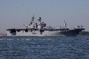 US Assault Ship Rushed To Red Sea Fight