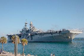 US Assault Ship Rushed To Red Sea Fight