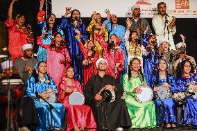 EGYPT-CAIRO-DRUMS AND TRADITIONAL ARTS-FESTIVAL-OPENING