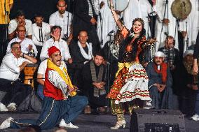 EGYPT-CAIRO-DRUMS AND TRADITIONAL ARTS-FESTIVAL-OPENING
