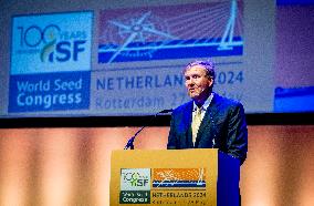 King Willem-Alexander At World Seed Congress - Rotterdam