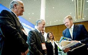 King Willem-Alexander At World Seed Congress - Rotterdam