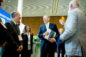 King Willem-Alexander At World Seed Congress - Rotterdam
