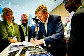 King Willem-Alexander At World Seed Congress - Rotterdam