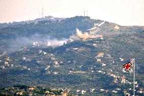 Israeli Airstrike On Lebanese Border Village
