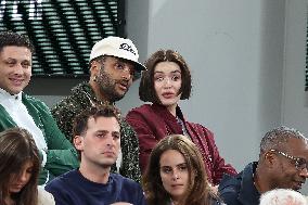 Celebrities In Stands At The 2024 French Open - Village Day Two NB
