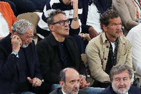 Celebrities In Stands At The 2024 French Open - Village Day Two NB