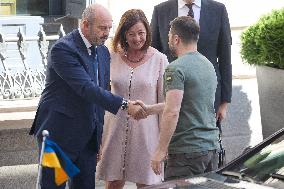 Zelensky Visits Congress Of Deputies - Madrid