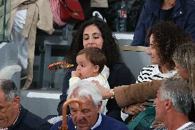 Xisca Perello With Rafael Nadal's Son In Stands At The 2024 French Open - Village Day Two NB