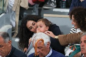 Xisca Perello With Rafael Nadal's Son In Stands At The 2024 French Open - Village Day Two NB