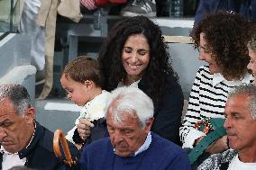 Xisca Perello With Rafael Nadal's Son In Stands At The 2024 French Open - Village Day Two NB