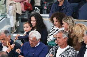 Xisca Perello With Rafael Nadal's Son In Stands At The 2024 French Open - Village Day Two NB