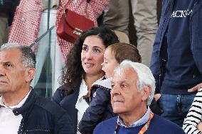 Xisca Perello With Rafael Nadal's Son In Stands At The 2024 French Open - Village Day Two NB