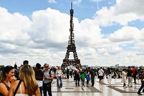 The Eiffel Tower In Paris