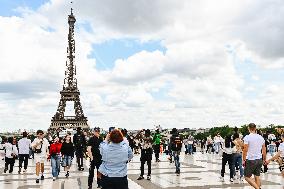 The Eiffel Tower In Paris