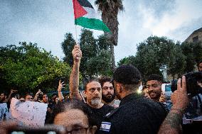 Palestinians Protest Israeli Attack On Rafah, Gaza