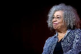 Angela Davis In Barcelona