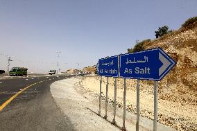 JORDAN-AS-SALT-CHINA-FUNDED ROAD PROJECT