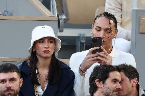 Celebrities In Stands At The 2024 French Open - Village Two NB