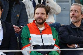 Celebrities In Stands At The 2024 French Open - Village Two NB