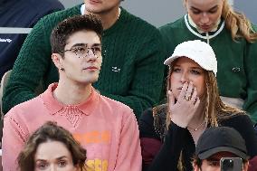 Celebrities In Stands At The 2024 French Open - Village Two NB