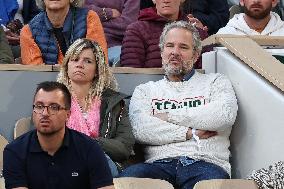 Celebrities In Stands At The 2024 French Open - Village Two NB