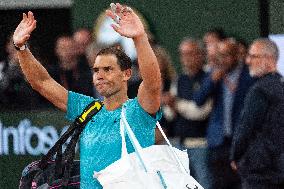 French Open - Nadal Loses On Possible Farewell