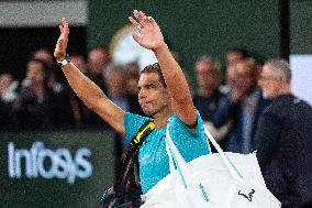 French Open - Nadal Loses On Possible Farewell