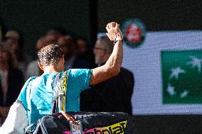 French Open - Nadal Loses On Possible Farewell