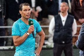 French Open - Nadal Loses On Possible Farewell