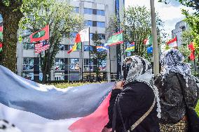 Protest After Deadly Rafah Strike - The Hague