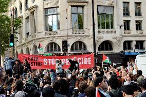Rally In Support Palestine - Paris