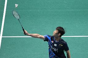 (SP)SINGAPORE-BADMINTON OPEN-MEN'S SINGLES