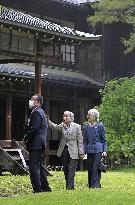 Former Japan emperor, empress in Nikko