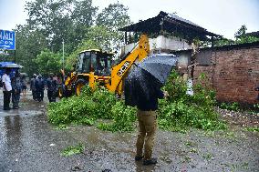 Landfall Of Cyclone Remal In India