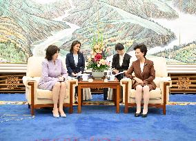 CHINA-BEIJING-SHEN YIQIN-BELARUS-PARLIAMENT LEADER-MEETING (CN)